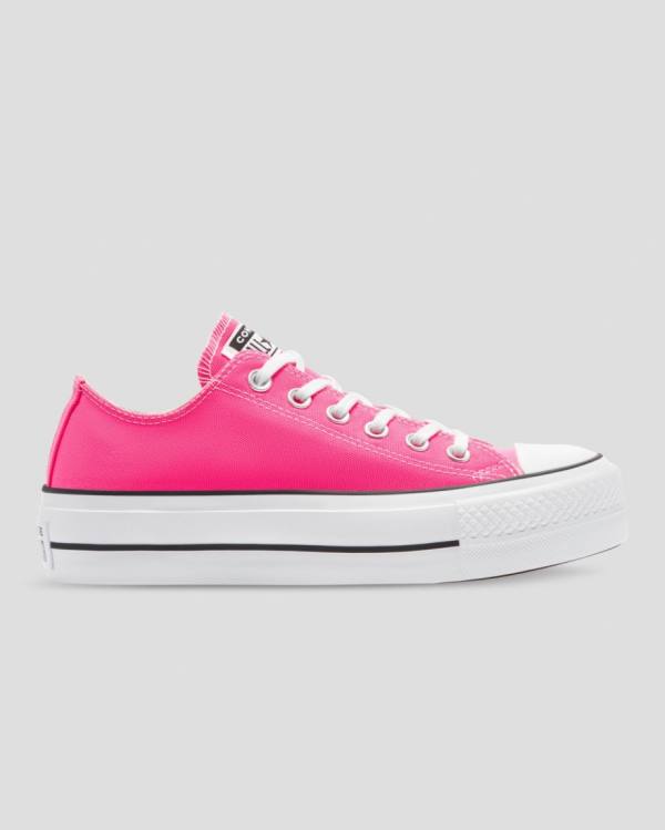 Zapatillas Bajas Converse Chuck Taylor All Star Lift Seasonal Colour Tenis Rosas | CV-270AOS