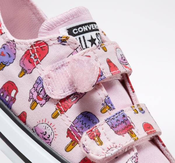 Zapatillas Bajas Converse Chuck Taylor All Star Easy-On Frozen Treats Tenis Rosas Rosas | CV-347NRE