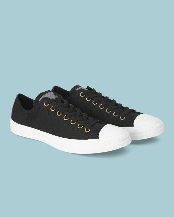 Zapatillas Bajas Converse Chuck Taylor All Star Clean N Preme Tenis Negras | CV-352XWK