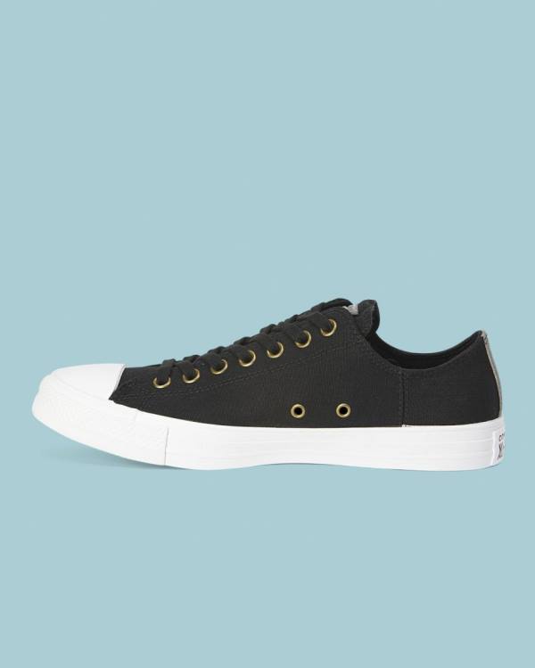 Zapatillas Bajas Converse Chuck Taylor All Star Clean N Preme Tenis Negras | CV-352XWK