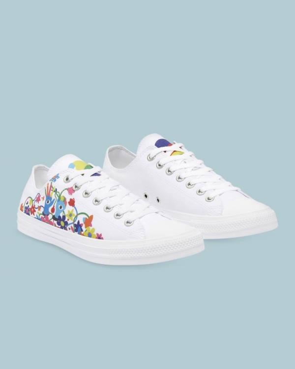 Zapatillas Bajas Converse Chuck Taylor All Star Pride Tenis Blancas | CV-368OIV