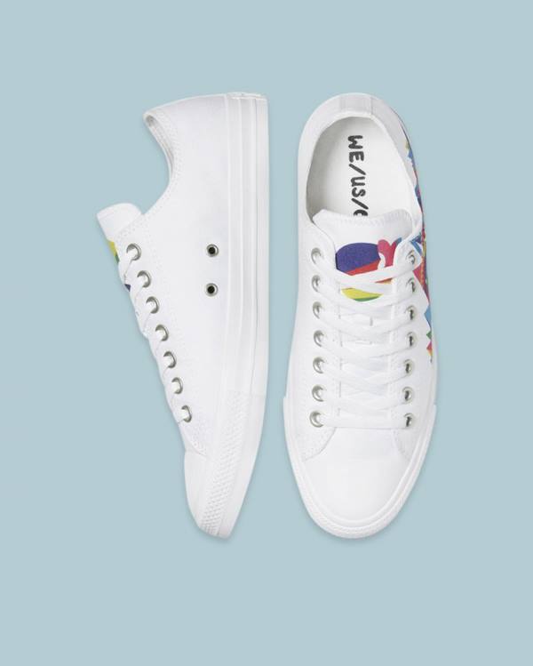 Zapatillas Bajas Converse Chuck Taylor All Star Pride Tenis Blancas | CV-368OIV