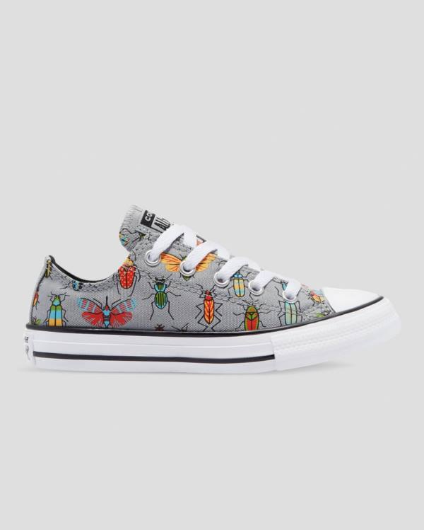 Zapatillas Bajas Converse Chuck Taylor All Star Bugged Out Tenis Gris | CV-701ONU