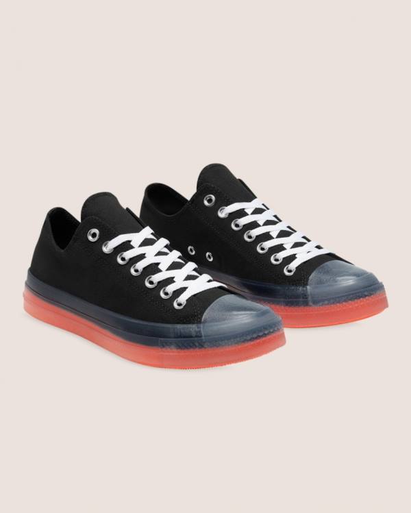 Zapatillas Bajas Converse Chuck Taylor All Star CX Stretch Lona Colour Slip On Tenis Negras | CV-730IXM