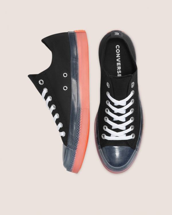 Zapatillas Bajas Converse Chuck Taylor All Star CX Stretch Lona Colour Slip On Tenis Negras | CV-730IXM