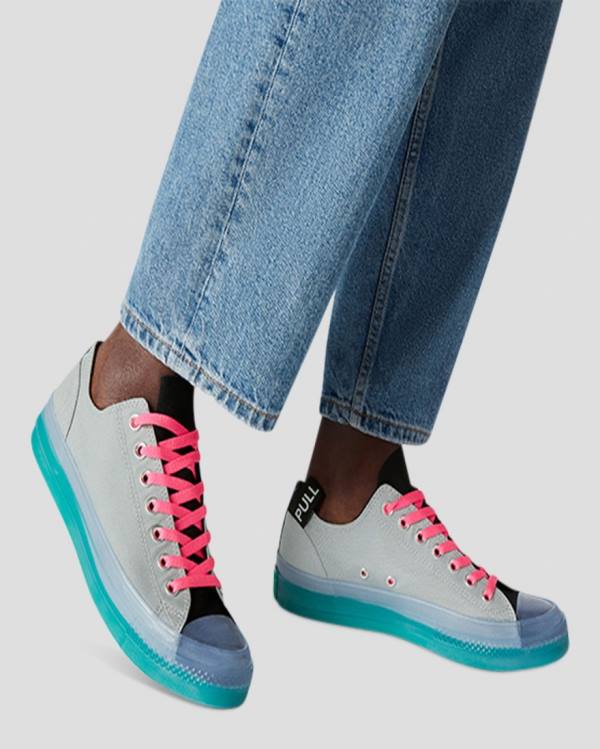 Zapatillas Bajas Converse Chuck Taylor All Star CX Pull Tab Tenis Gris | CV-852XPV