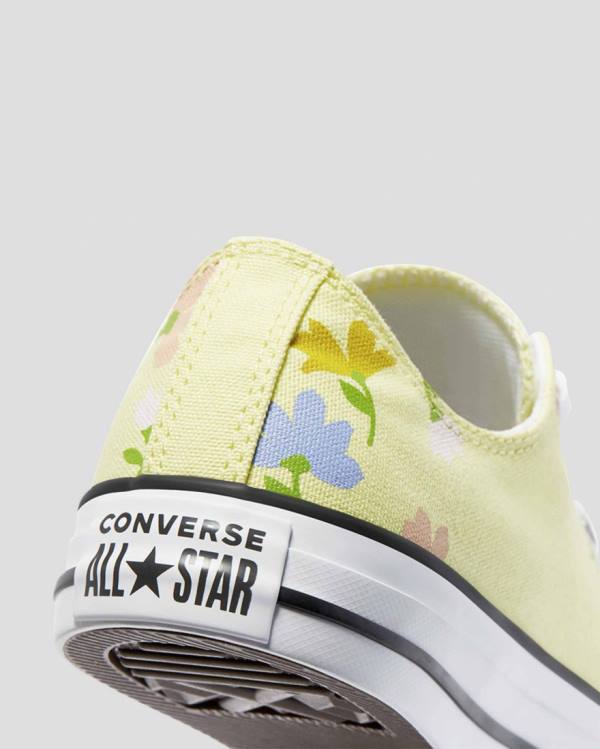 Zapatillas Bajas Converse Chuck Taylor All Star Garden Party Tenis Amarillo | CV-913GUQ