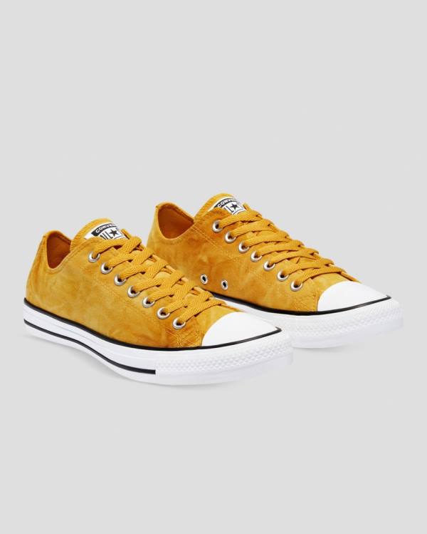 Zapatillas Bajas Converse Chuck Taylor All Star Summer Daze Wash Tenis Amarillo | CV-976PXK