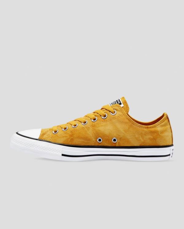 Zapatillas Bajas Converse Chuck Taylor All Star Summer Daze Wash Tenis Amarillo | CV-976PXK