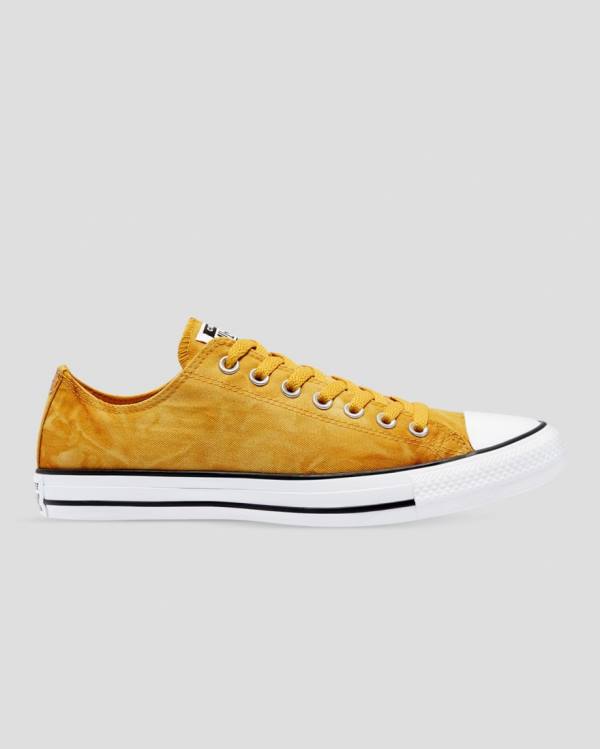 Zapatillas Bajas Converse Chuck Taylor All Star Summer Daze Wash Tenis Amarillo | CV-976PXK