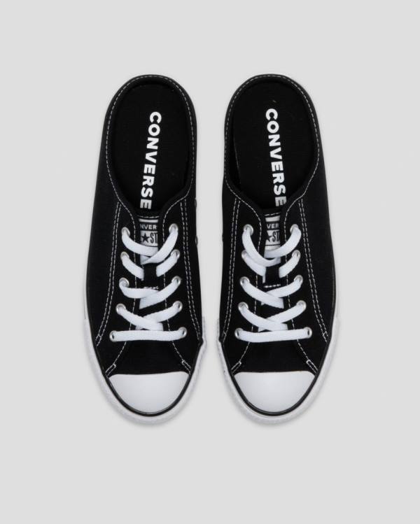 Zapatillas Bajas Converse Chuck Taylor Dainty Mule Slip Tenis Negras | CV-264HEU