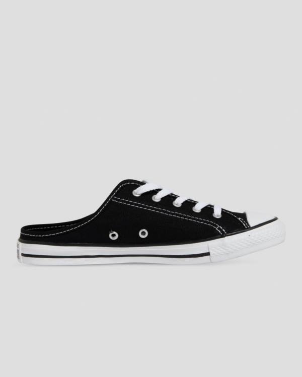 Zapatillas Bajas Converse Chuck Taylor Dainty Mule Slip Tenis Negras | CV-264HEU