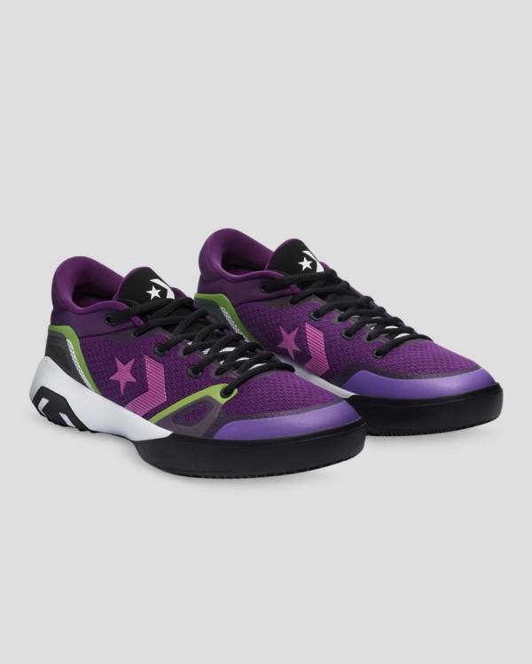 Zapatillas Bajas Converse G4 Soundwave Tenis Moradas | CV-248KAL