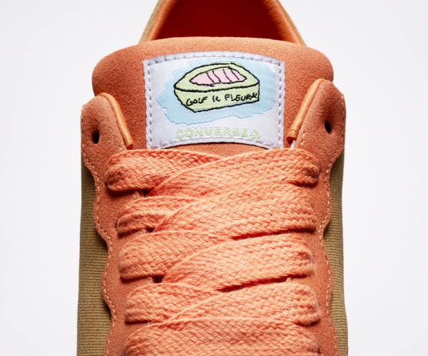 Zapatillas Bajas Converse GOLF le FLEUR GLF 2.0 Tenis Amarillo Oscuro Cobra Marrones Blancas | CV-749FWV