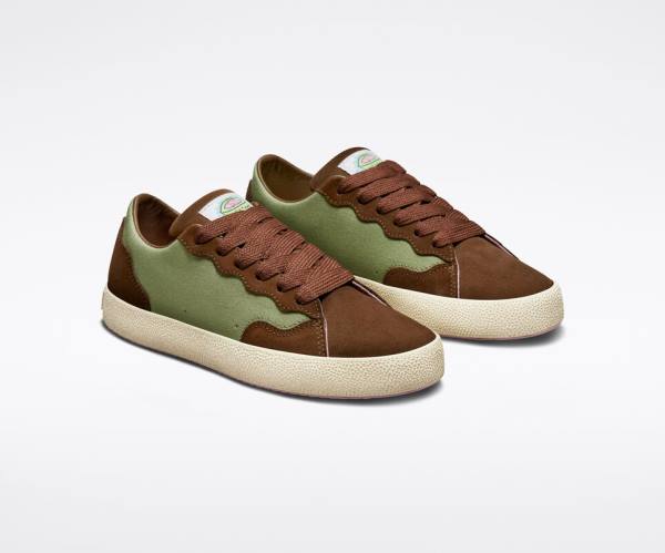 Zapatillas Bajas Converse GOLF le FLEUR GLF 2.0 Tenis Verde Blancas | CV-786NXL