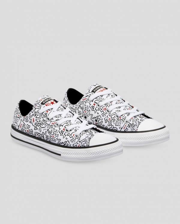 Zapatillas Bajas Converse Keith Haring Chuck Taylor All Star Tenis Blancas | CV-625QSJ