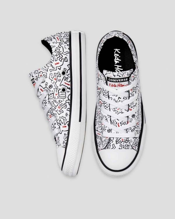 Zapatillas Bajas Converse Keith Haring Chuck Taylor All Star Tenis Blancas | CV-625QSJ