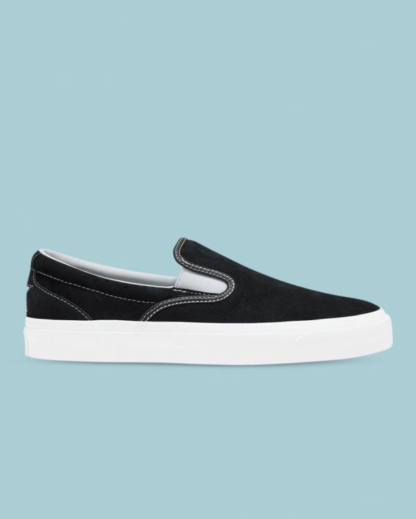 Zapatillas Bajas Converse One Star CC Slip On Tenis Negras | CV-435UEO