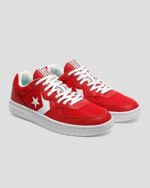 Zapatillas Bajas Converse Rival Sintetico Cuero Twisted Summer Tenis Rojas | CV-632NWX