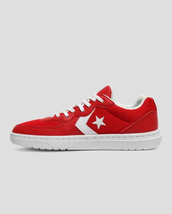 Zapatillas Bajas Converse Rival Sintetico Cuero Twisted Summer Tenis Rojas | CV-632NWX