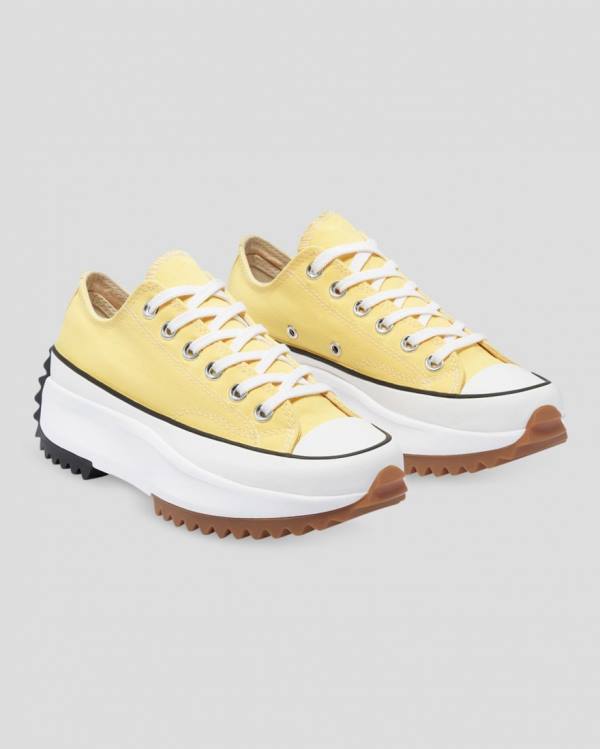 Zapatillas Bajas Converse Run Star Hike Colour Splash Tenis Amarillo | CV-318ILT