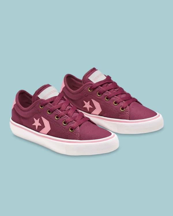 Zapatillas Bajas Converse Star Replay Tenis Burdeos | CV-695VUO