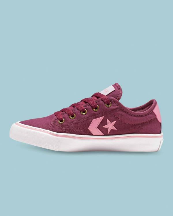 Zapatillas Bajas Converse Star Replay Tenis Burdeos | CV-695VUO